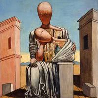 Giogio de chirico, antigone consolatrice