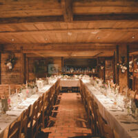 Salle Mont Blanc en disposition banquet