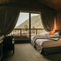 Chambre Supérieure vue Mont Blanc