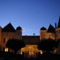 Château en soirée