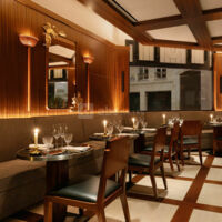 Brasserie Transatlantique by night