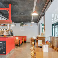 L'écran géant dans le fond