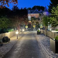 Manoir de Senercy de nuit