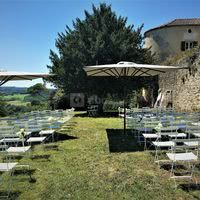 Cérémonie extérieure - Château Auros