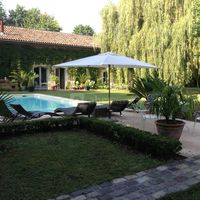 Parc et piscine du domaine