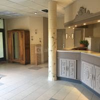 Le bar d'accueil