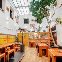 Sous l'atrium