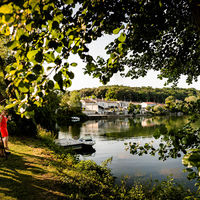 Vue depuis les jardins