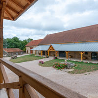 Vue du balcon du Logis