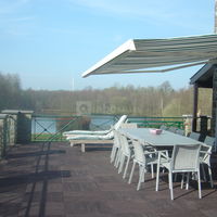 Terrasse avec vue sur 1er étang