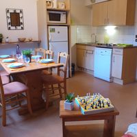 Appartement cuisine coin salon