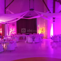 Salle décorée
