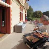 Déjeuner sur la terrasse du Château