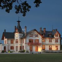 Le Cottage de la Trigalière de nuit