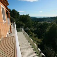 Maison version Vide vue de la Terrasse Chambre Laurette