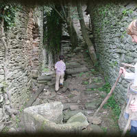 Randonnée aux village abandonné des luminieres