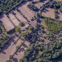 Vue du Domaine par Drone.