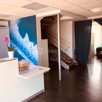 Hall d'accueil du centre