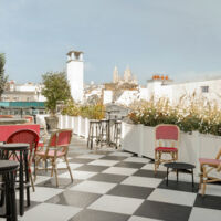 Terrasse avec vue Sacré Cœur