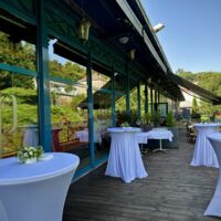 Vin d'honneur ou cocktail sur la terrasse du Restaurant