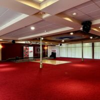 Salle adaptable aux évènements avec ou sans piste de danse