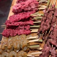 Brochettes pour plancha