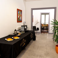 Café d'accueil en salle Andoa