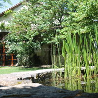 Entrée et bassin du Refuge aux étoiles