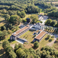 Vue aérienne du domaine