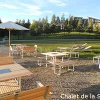 Terrasse - chalet de la serra