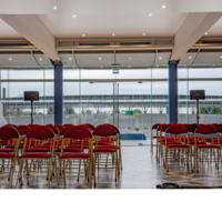 Salle d'honneur - Vue Stade Charléty - terrasse