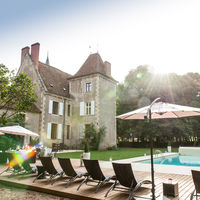 Vue d'ensemble et piscine