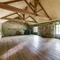 Salle de danse et son plancher