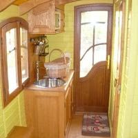 Kitchenette des roulottes