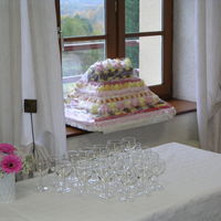 Gateau de bonbons pour bapteme