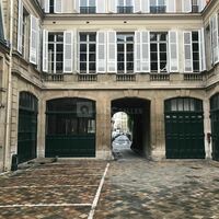 Hotel particulier - cour