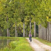 Canal de bourgogne à vélo