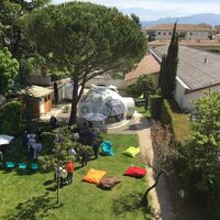 Buffet extérieur avec traiteur