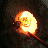 Soufflage de verre