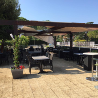 Terrasse avant travaux et sans mise en place spécial Mariage