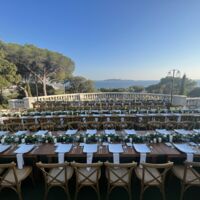 Diner Banquet en terrasse