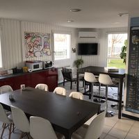 Salle commune pour détente et café