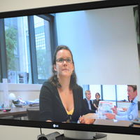 Réunion en vidéoconférence