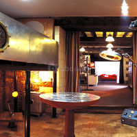 White & Metal Corner