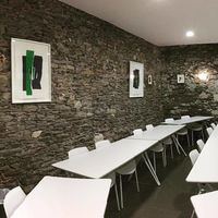 White & Metal Corner