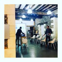 White & Metal Corner