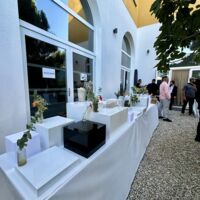 Buffet d'accueil terrasse