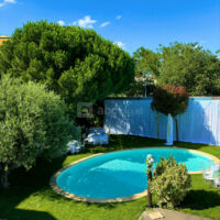 Jardin entier vu de haut