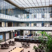 L'Atrium est naturellement éclairé