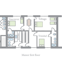 Plan Grand Appartement + Salle de réception